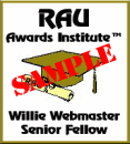 Sample Graphic, RAU Senior Fellow